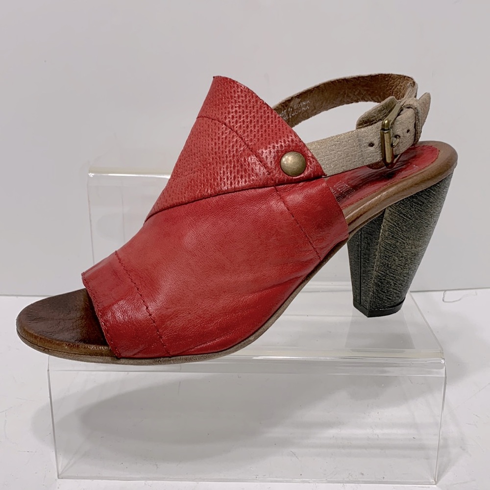 Miz Mooz red sling pumps EU40